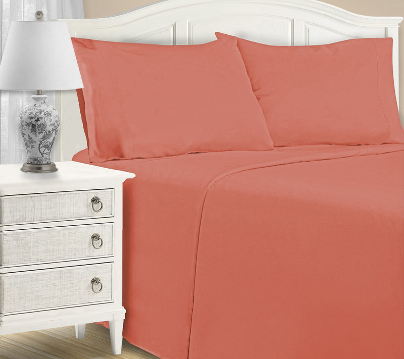Superior 1200TC Cotton Blend Deep Pocket Bed Sheet Set, Full — Main view