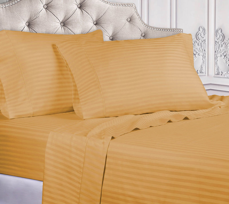 Superior 400TC Egyptian Cotton Stripe Sheet S et, Twin XL — View 5