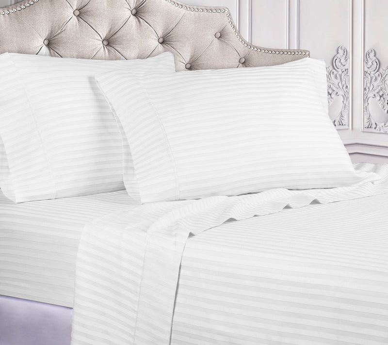 Superior 400TC Egyptian Cotton Stripe Sheet S et, Twin XL — View 17