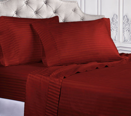 Superior 400TC Egyptian Cotton Stripe Sheet S et, Twin XL