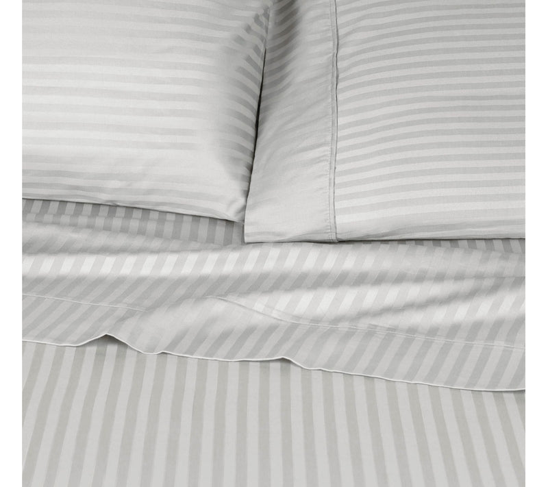 Superior Egyptian Cotton Stripe Deep Pocket Shet Set, Queen — View 21
