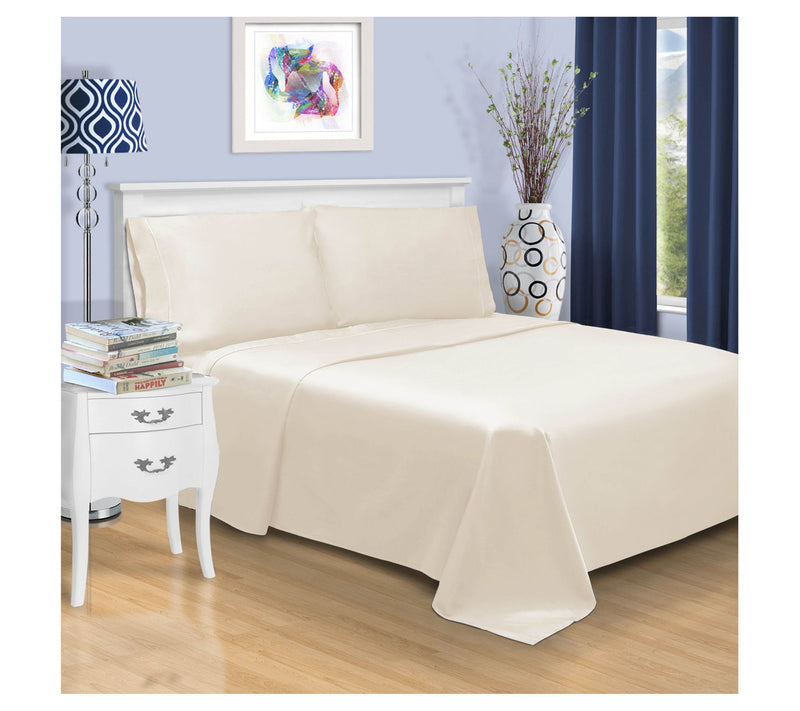 Superior 1500TC Solid Cotton Marrow Stitch Sheet Set, Queen — View 5