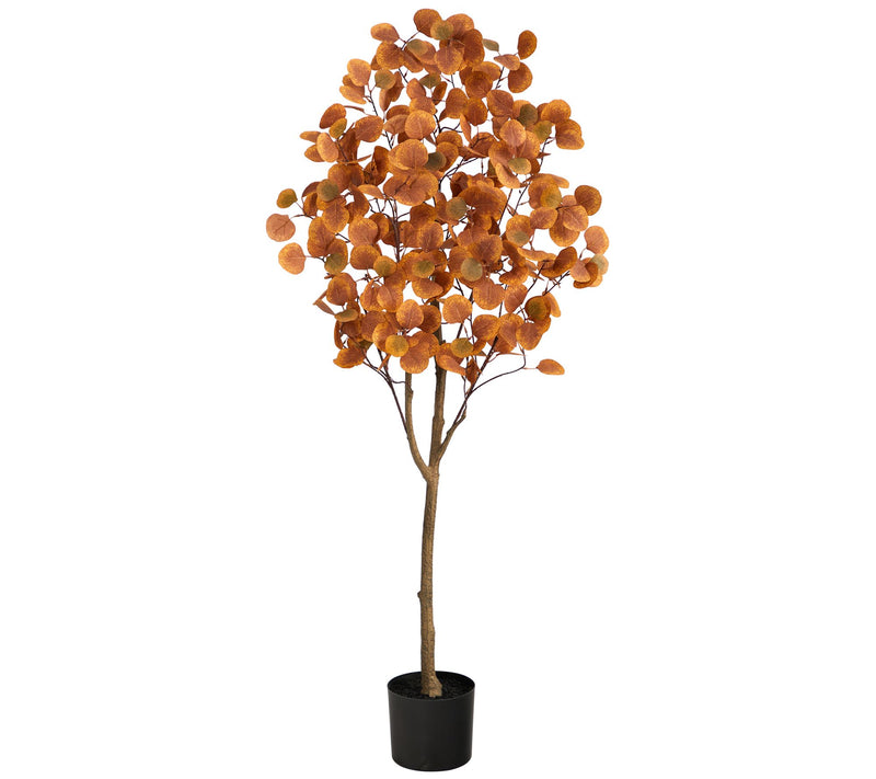 Nearly Natural 5' Autumn Eucalyptus Artificial Tree — Main view