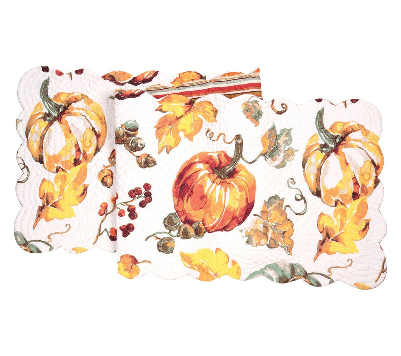 14" x 51" Pumpkin Thanksgiving Table Runner byValerie — Main view