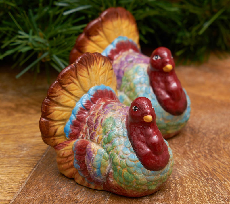 Thanksgiving Turkey Salt & Pepper Set Set of 2by Valerie — View 4