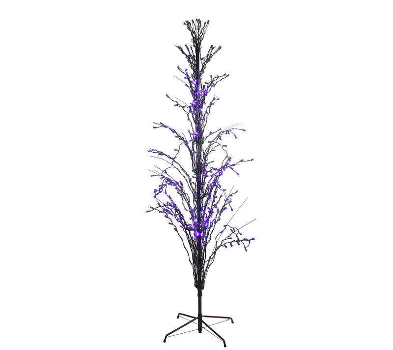 Northlight 4' Pre-Lit Cascade Halloween Twig Tree w/Lights — View 5
