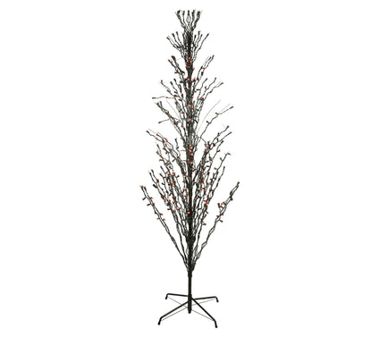 Northlight 4' Pre-Lit Cascade Halloween Twig Tree w/Lights