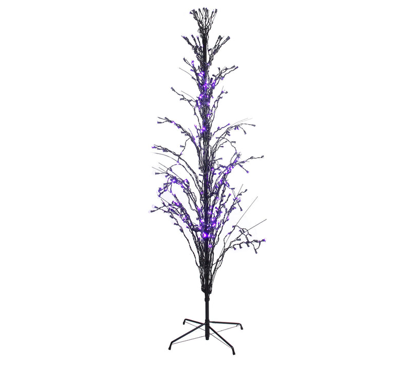 Northlight 6' Pre-Lit Cascade Halloween Twig Tree w/Lights — View 5