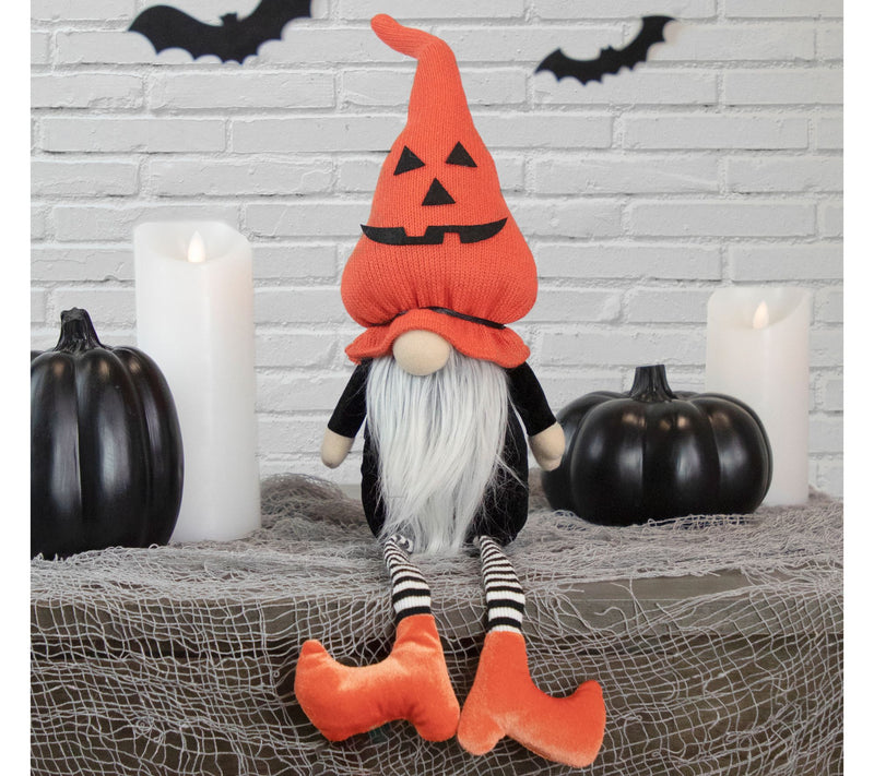 Northlight 22" Halloween Gnome w/Striped Dangli ng Legs — View 6