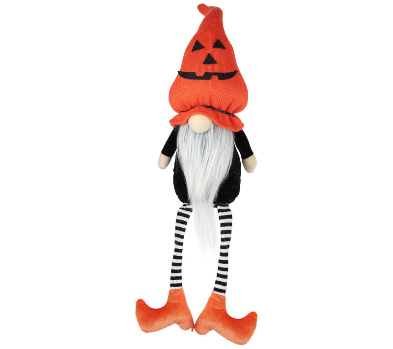 Northlight 22" Halloween Gnome w/Striped Dangli ng Legs — View 3