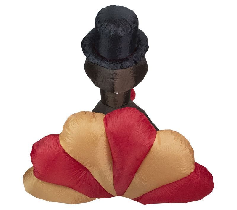 Northlight 6' Inflatable Turkey Harvest Outdoor Decoration — View 5