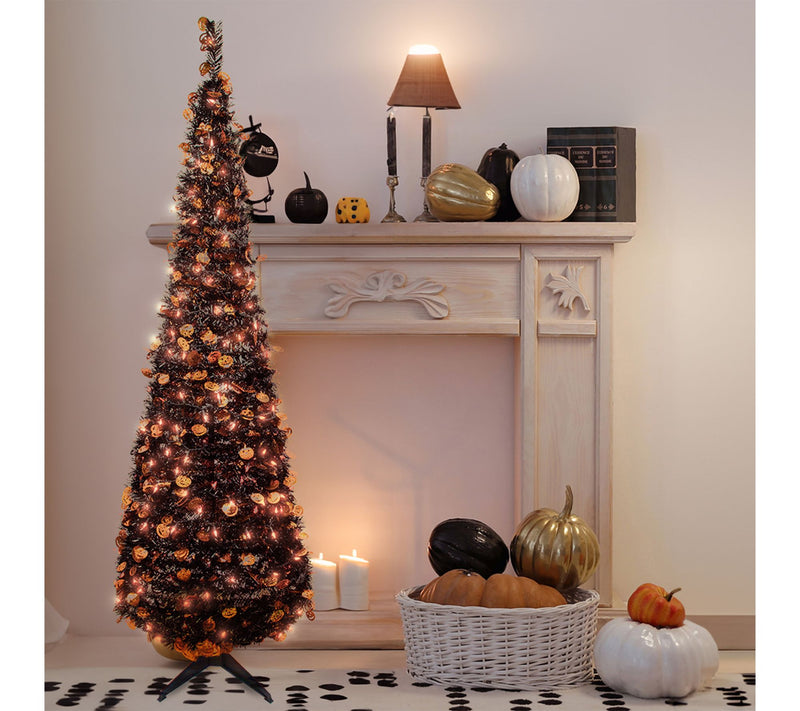 Northlight 6' Fall Harvest Pop Up Halloween Tree — View 8
