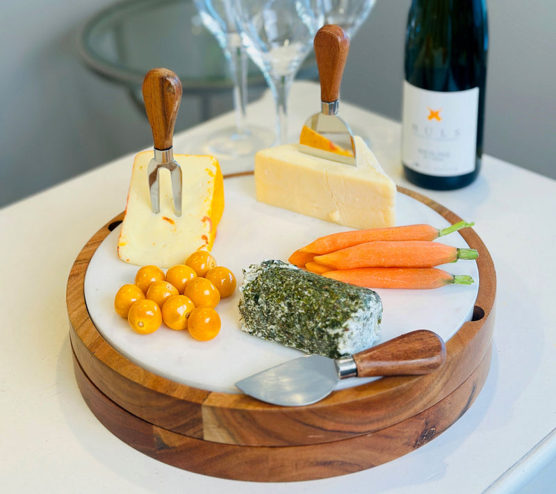 Temp-tations x Alberti All-in-One Cheeseboard with (3) Tools — View 7