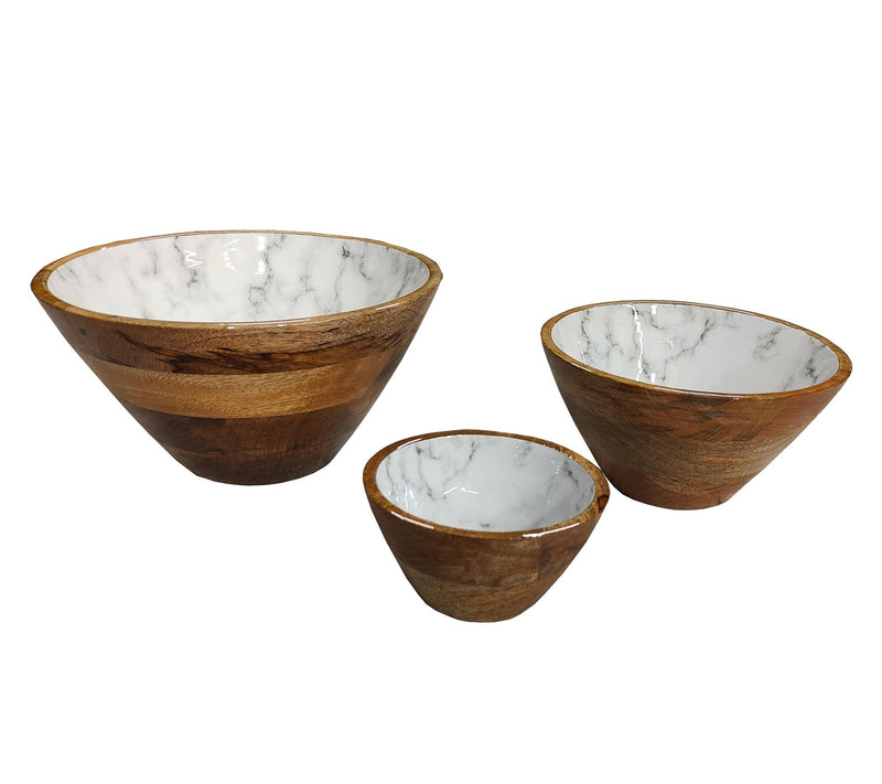 Temp-tations x Alberti Set of (3) Mango Wood Bowls — View 8