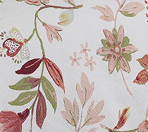 Home Reflection Reversible Jacobean Floral Comforter Set- King — View 4