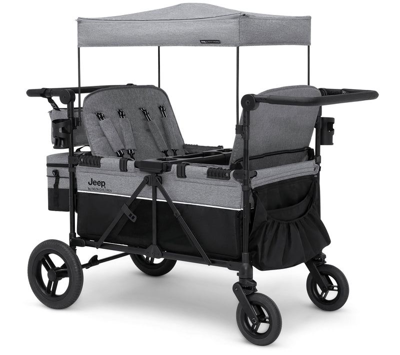 Delta Children Jeep Wrangler Deluxe 4-Seater Stroller Wagon — Main view