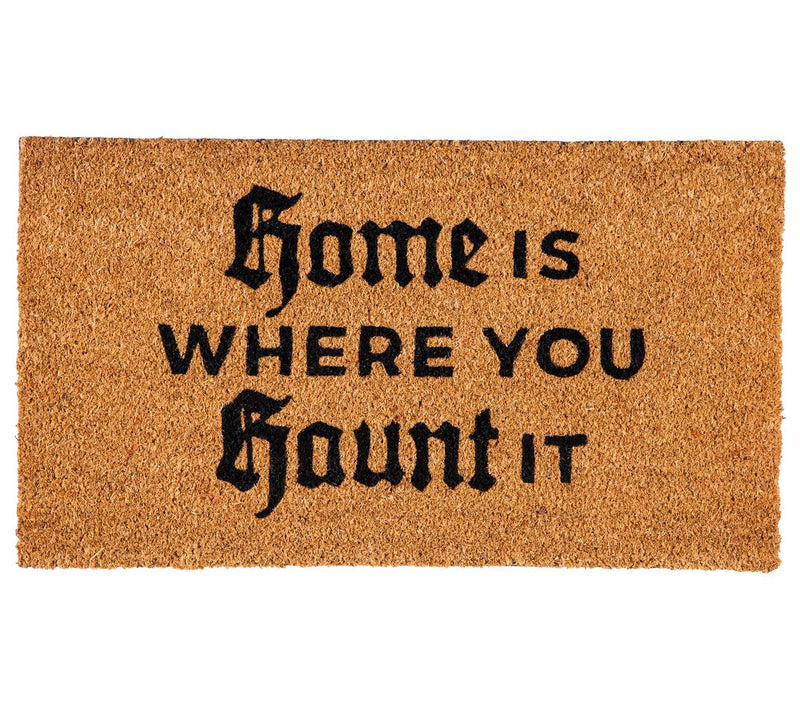 Evergreen Halloween Greeting Coir Mat — View 5