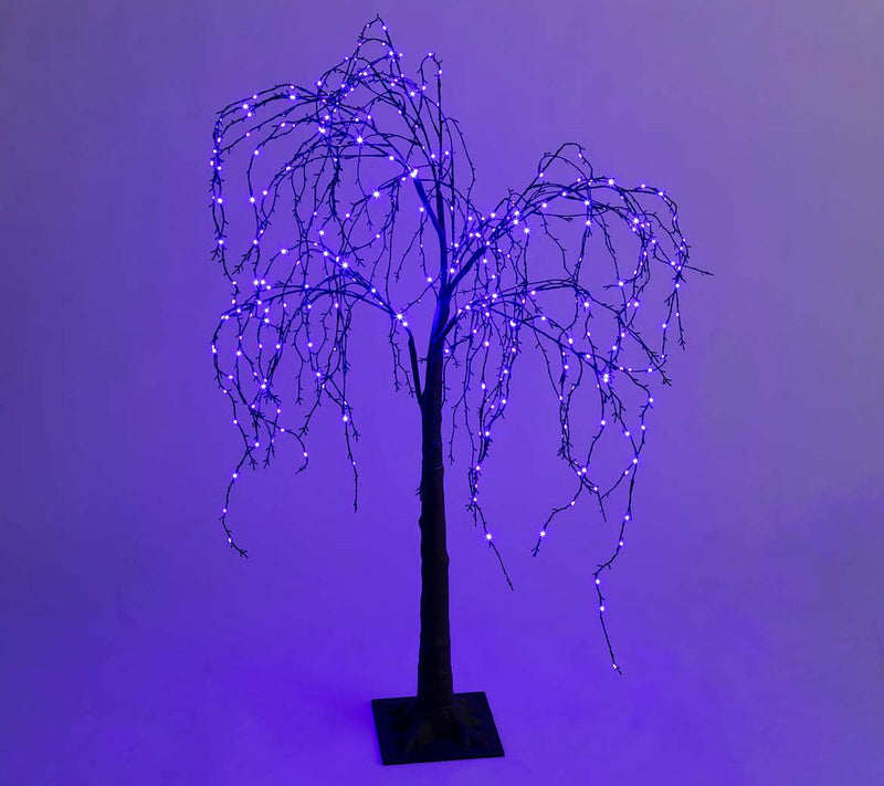 Evergreen 4' Indoor/Outdoor Lighted Weeping Willow Tree — View 7