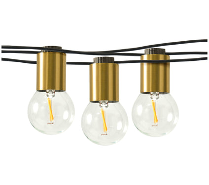 Brightech Glow LED 1W Retro Globe G40 2700K 28Ft String Lights