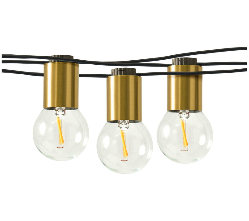 Brightech Glow LED 1W Retro Globe G40 2700K 28Ft String Lights — Main view