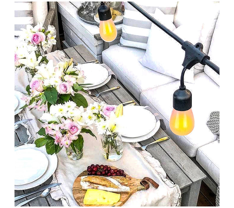 Brightech Ambience Pro Solar LED 5W Hanging Flame String Light — View 6