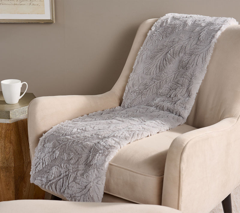 Berkshire Plush Angel Feather 50" x 70" Throw by Alberti — View 7