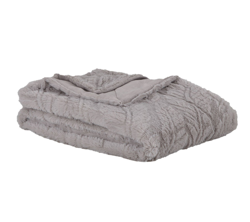 Berkshire Plush Angel Feather 50" x 70" Throw by Alberti — View 15