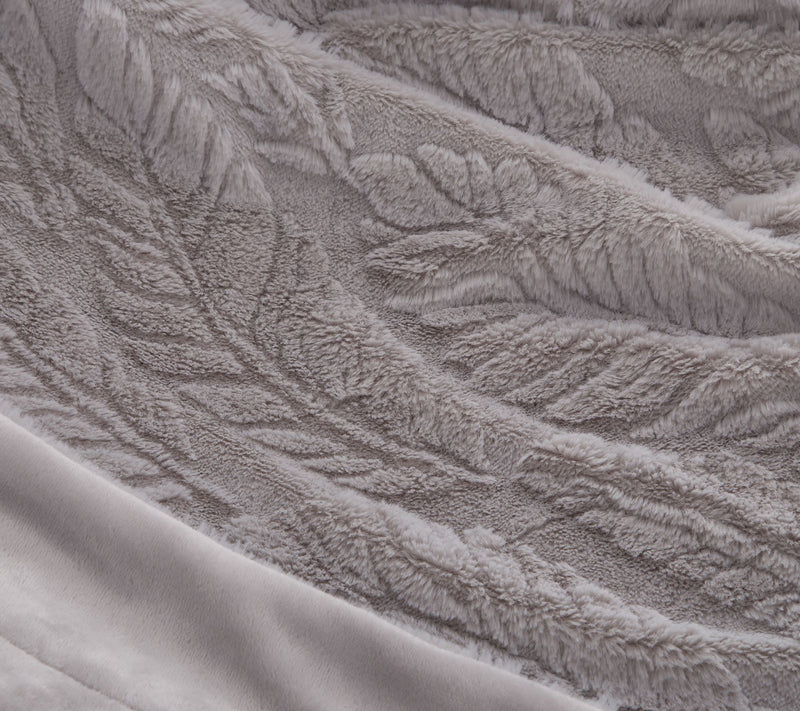 Berkshire Plush Angel Feather 50" x 70" Throw by Alberti — View 10