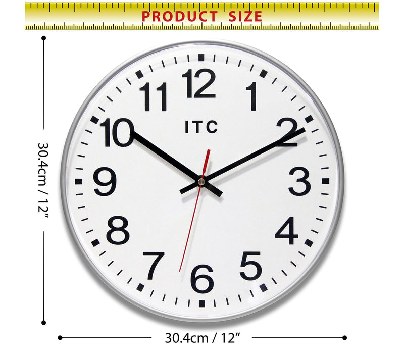 Infinity Instruments Prosaic 12" Business Clock — View 7
