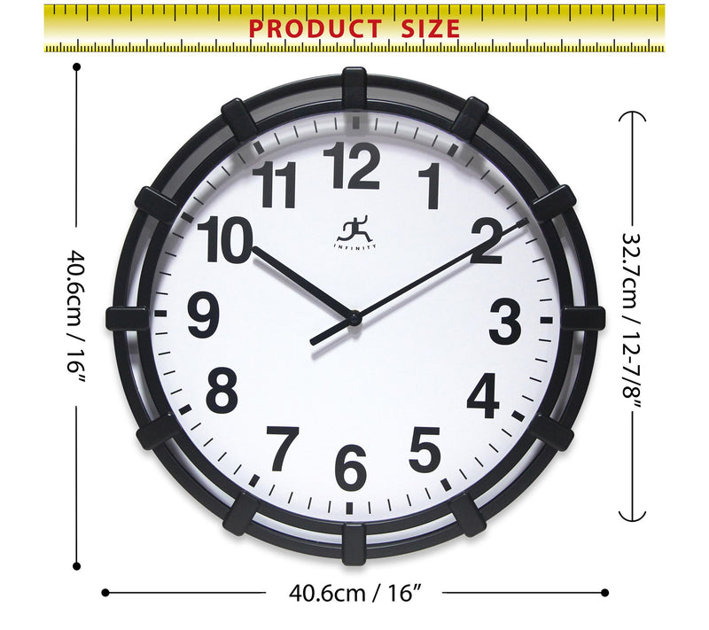 Infinity Instruments 16" Skipper Wall Clock — View 6