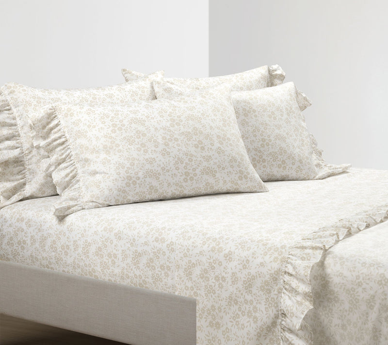 Lush Decor Garden Of Flowers Ruffle 6Pc Sheet Set-Queen — View 5
