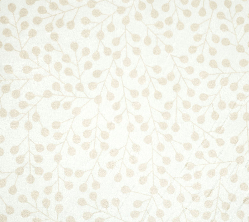 Farmhouse Leaf Branch Fitted Crib Sheet by Lush Decor — View 9