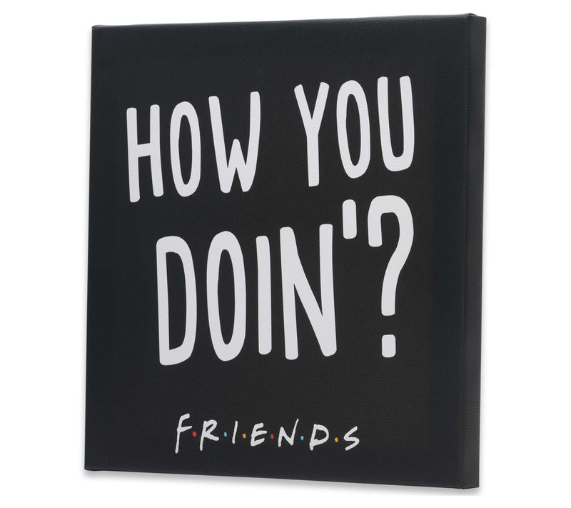 Friends How You Doin Gallery Wrapped Canvas by Open Roads — View 2