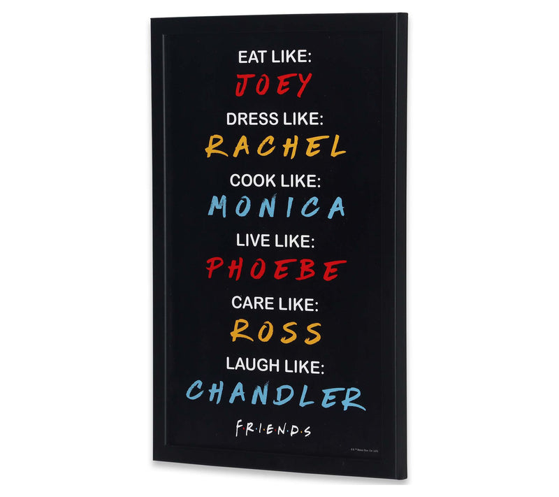 Friends Names Framed MDF by Open Roads — View 2