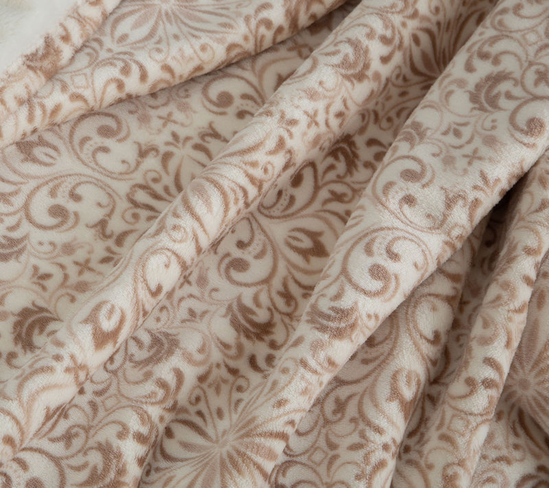 Berkshire 2-pk 60" x 70" Velvetsoft Rev Grace Fur Throws — View 21