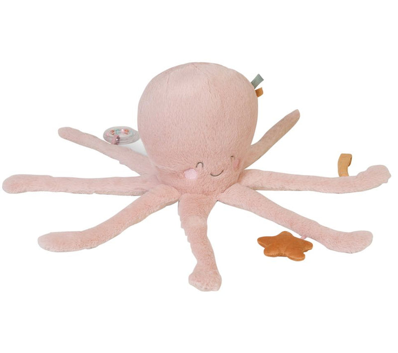 Saro Multi Activity Fluffy Octopus Toy — View 6