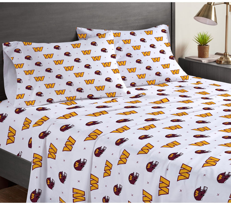 Pegasus Sports NFL Small X Queen Sheet Set — View 8