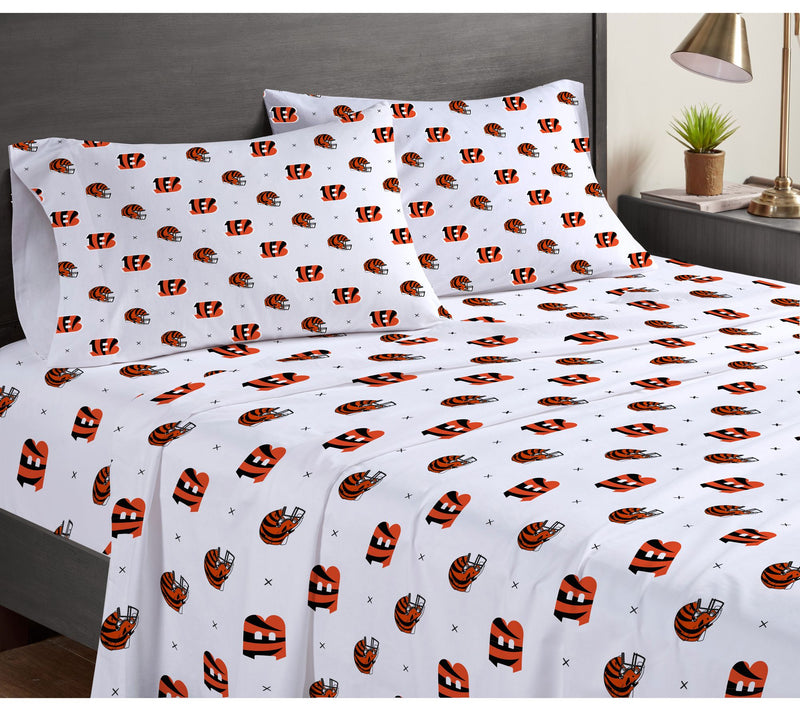 Pegasus Sports NFL Small X Queen Sheet Set — View 2