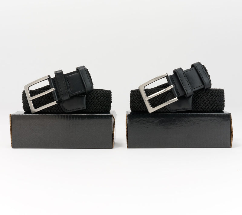 Bell & Howell Set of 2 Stretch Belts w/ Matching Gift Boxes — View 5