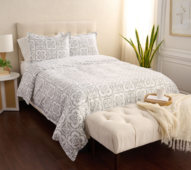 Northern Nights Wrinkle Defense Duvet Cover & Sham Set - Queen — View 3