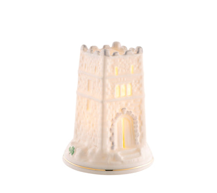 Belleek Pottery Light Up LED Monea Castle