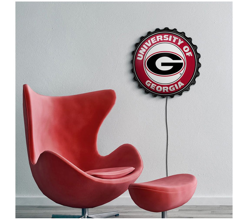 The Fan-Brand NCAA Novelty Bottle Cap Sign — View 5