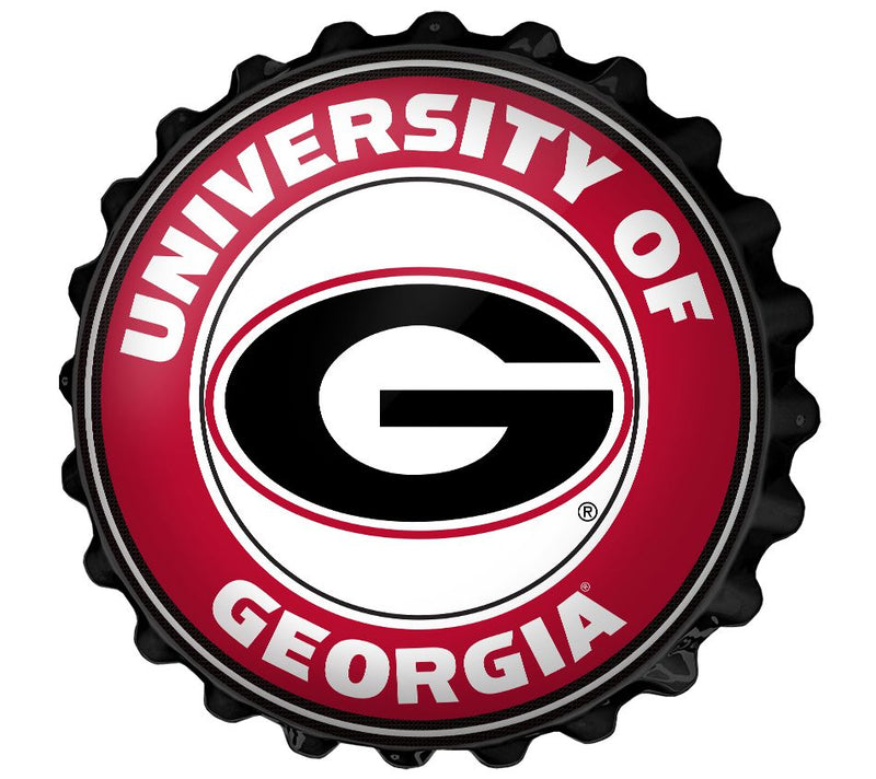The Fan-Brand NCAA Novelty Bottle Cap Sign — View 2