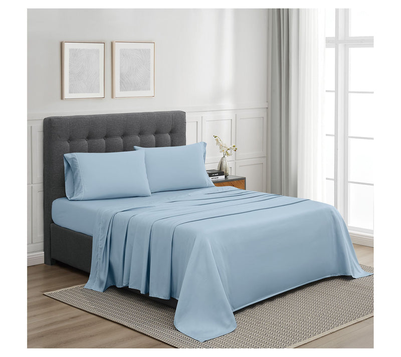 Badgley Mischka 300TC Tencel Twin 3-Piece SheetSet — Main view