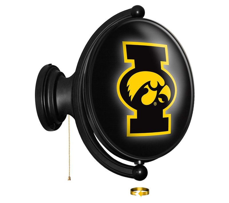 The Fan-Brand NCAA Oval Rotating Lighted Wall Sign — Main view
