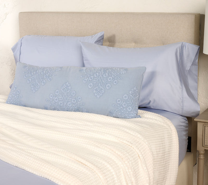 Northern Nights Embroidered Decorative 14" x 36" Pillow — View 4