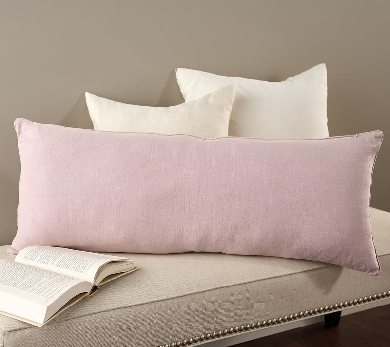 Northern Nights Embroidered Decorative 14" x 36" Pillow — View 10