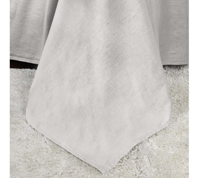 Superior Cotton Linen Blend Solid 3-Piece SheetSet, Cal King — View 5
