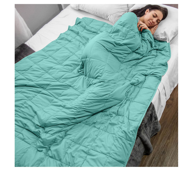 Superior Quilted Throw Blanket, 48"x72",15lbs — View 14