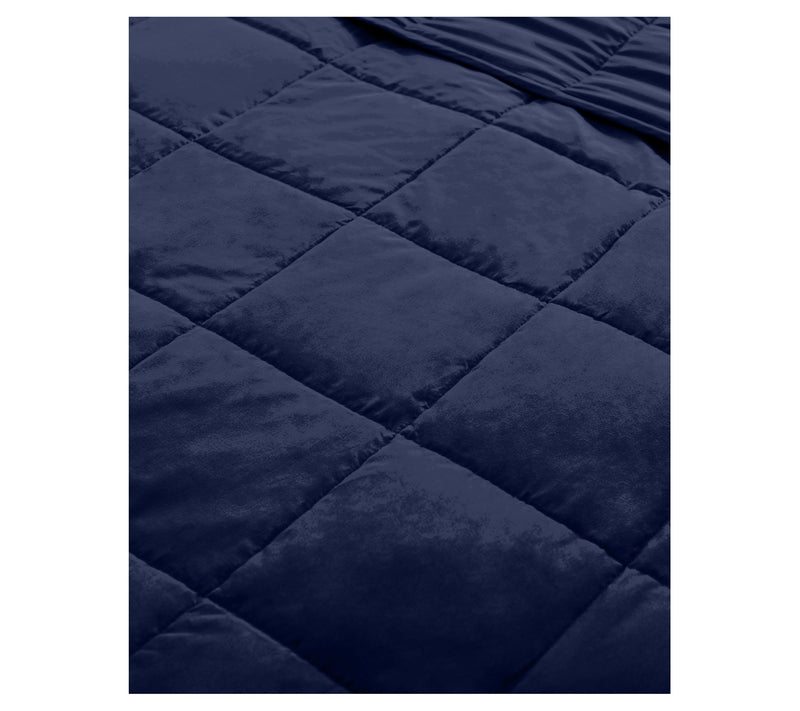 Superior Quilted Throw Blanket, 48"x72",15lbs — View 6